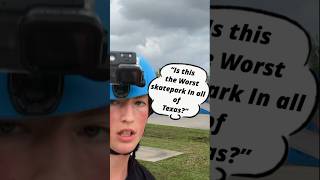 Is this the worst skatepark in Texas scootering skatepark scooter fyp [upl. by Eadahs713]