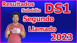 Puntaje de corte subsidio ds1 segundo llamado 2023  RESULTADOS DS1 2023 [upl. by Docile359]