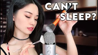 ASMR Sleep for The Sleepless  Microphone Brushing [upl. by Jewelle844]