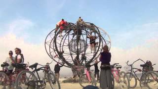 Home Video of the EPOD Sculpture  Burning Man 2014 [upl. by Carissa]