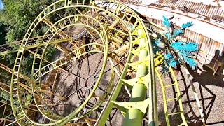 Cobra Coaster Onride Video Freizeitland Geiselwind 2019 [upl. by Winnah973]