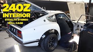 RB26 240Z  Roll Cage  Stealthy Hidden Stereo [upl. by Hellene]