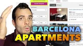 RENTING AN APARTMENT IN BARCELONA  LIVING IN SPAIN 171 [upl. by Heger]