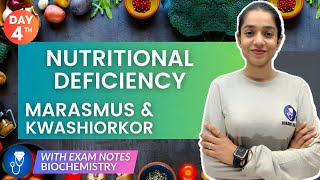 nutritional deficiency biochemistry  protein deficiency malnutrition  marasmus biochemistry [upl. by Ahsinar783]