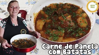 Carne de Panela com Batatas  Carne Cozida Na Panela de Pressão com Batatas 286 [upl. by Matlick]