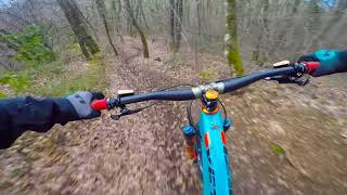 Rando VTT Crémieu 27 Janvier 2019 [upl. by Anilev]