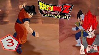 An Saiyans Rivalry  Evil Goku Plays DBZ Budokai Tenkaichi  Saiyan Saga Part 3 [upl. by Ahtanamas569]