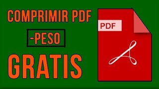 COMPRIMIR PDF al MÁXIMO SIN perder calidad SIN programas ✅ Reducir Tamaño Archivo PDF 💥 2024 [upl. by Wilmott]