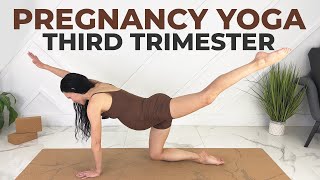 Third Trimester Pregnancy Yoga Prepare Your Body For A Positive Birth [upl. by Hsakiv495]