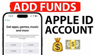 How to Add Funds to Apple ID Account StepbyStep [upl. by Assir]