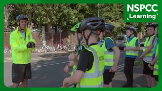 Safeguarding elearning case study with Bikeability  NSPCC Learning [upl. by Melburn]