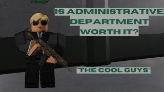 Administrative Department  SCP Roleplay [upl. by Yesnnyl687]