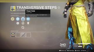 Destiny 2  Transversive Steps with Traction Perk [upl. by Edmonds562]