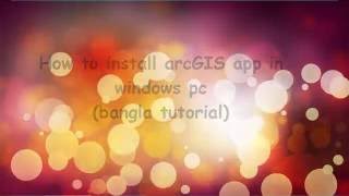 How to install ArcGIS bangla tutorial [upl. by Mclaurin656]