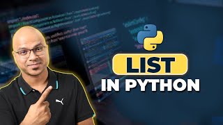 5 Python Tutorial for Beginners  List in Python [upl. by Nnahtur]