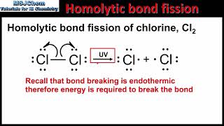 R331  R332 Homolytic bond fission [upl. by Aeikan358]