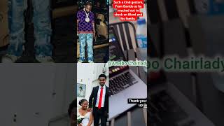 Such a kind gesture From Davido as he reached out to check on Blord and his family davido [upl. by Aerdma]