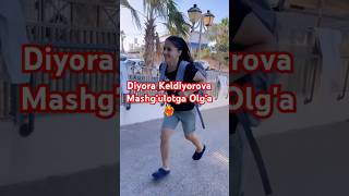 Diyora Keldiyorova Mashgulotga Olga viralshorts judo diyorakeldiyorova sports rek reels o [upl. by Nosduh]