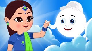 Chanda Mama Pyare Chanda Mama  Hindi Rhymes for Childrens  Kids Tv India  Hindi Nursery Rhymes [upl. by Malik]