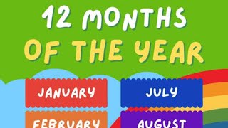 January Februry Months NameJanuary February ki SpellingMahino ke name January February March [upl. by Abbye]