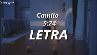 Camilo  524 💔 LETRA [upl. by Aical]