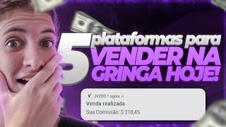 5 Plataformas para Vender na Gringa como Afiliado e Ganhar em Dólar [upl. by Anwahsak]