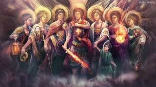 The Seven Archangels Clearing All Dark Energy From Your Aura Archangel Healing Music 432 Hz [upl. by Sukramed]