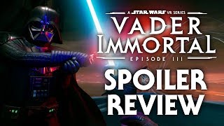 Vader Immortal Episode III  Full Spoiler Review [upl. by Ecnarretal495]