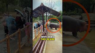 Run If a Hippo Turns Its Back 🦛🦛viralvideo [upl. by Nagud586]