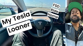 FSD fix in my Loaner Model Y [upl. by Raphael]