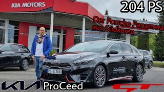 Was hat sich verändert I 2022 Kia Proceed GT Facelift 204 PS  POV Review Testfahrt Soundcheck [upl. by Eintroc]