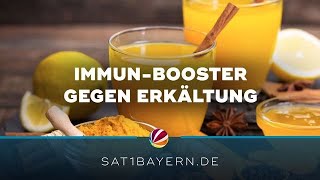 Krankheiten im Winter vorbeugen ImmunBoosterRezepte vom Profi [upl. by Atiuqad]