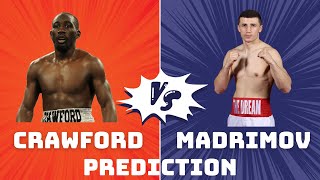 Terence Crawford vs Israil Madrimov Prediction [upl. by Vareck486]