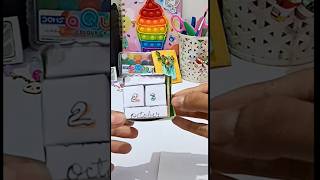 How to make diy desk calendarmini paper desk calendar [upl. by Furtek271]