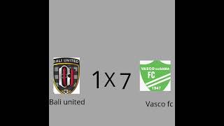 O Vasco FC venceu time 1 X 7 [upl. by Airdnna]