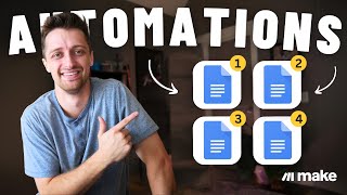 How To Automatically Create Google Docs from Templates with Makecom 2024 [upl. by Marduk]