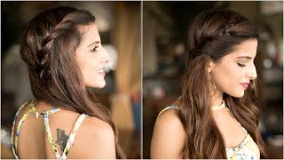 2 Minutes Everyday EASY Twist Hairstyles for School College Work  Quick Cute Easy Hair Tutorial [upl. by Olenta]