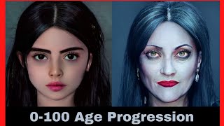 0  100 Years Old In 5 Minutes  Part 2  AGE PROGRESSION  Timelapse Video [upl. by Ronnholm]