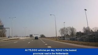 N242 Alkmaar  Heerhugowaard NL [upl. by Ahseuqram53]