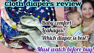 cloth diapers honest review after usagesuper bottoms cloth diaper review [upl. by Eednar739]