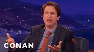 Pete Holmes’ Testicles Got Caught In A “Bear Trap”  CONAN on TBS [upl. by Mathia]