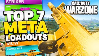 Top 7 META LOADOUTS For WARZONE 3 Day 1 Best Class Setups [upl. by Elitnahc]