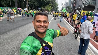 Avenida Paulista 25 Fevereiro 2024 aovivo [upl. by Yecac]