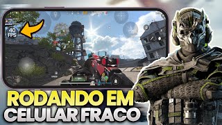 WARZONE MOBILE EM CELULAR FRACO RODOU LISO TESTE EM 16 CELULARES [upl. by Yevre]