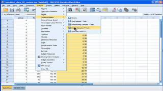 Levenes test  SPSS part 2 [upl. by Sprung]