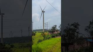 Windmill in small village windfarm windmill windmillfarm windmills [upl. by Accber112]