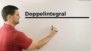 Doppelintegral vs Dreifachintegral Volumen und Gesamtmasse eines Materials [upl. by Benoite]