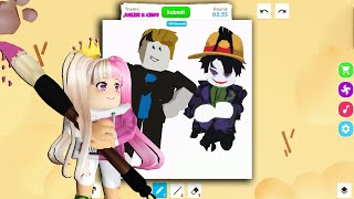 BETUL KE EYRA PANDAI MELUKIS  SPEED DRAW  ROBLOX MALAYSIA [upl. by Nosyaj359]