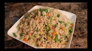 COMO HACER UN DELICIOSO ARROZ INTEGRAL YUMMY Y FACIL [upl. by Velvet458]