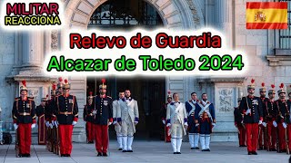 RELEVO DE GUARDIA ALCAZAR DE TOLEDO 2024 [upl. by Uriel]